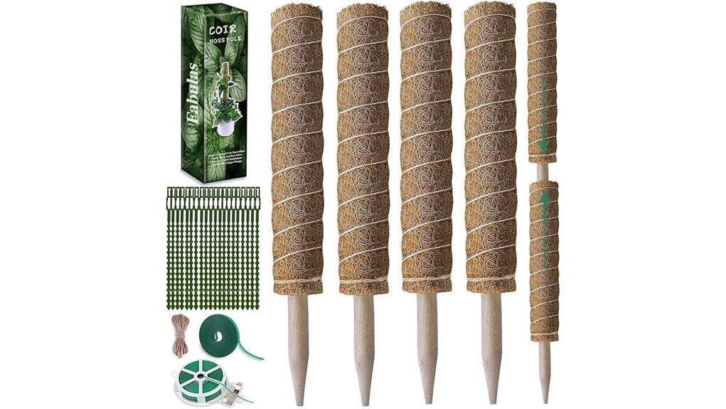 4 pack 47 5 inch moss monstera