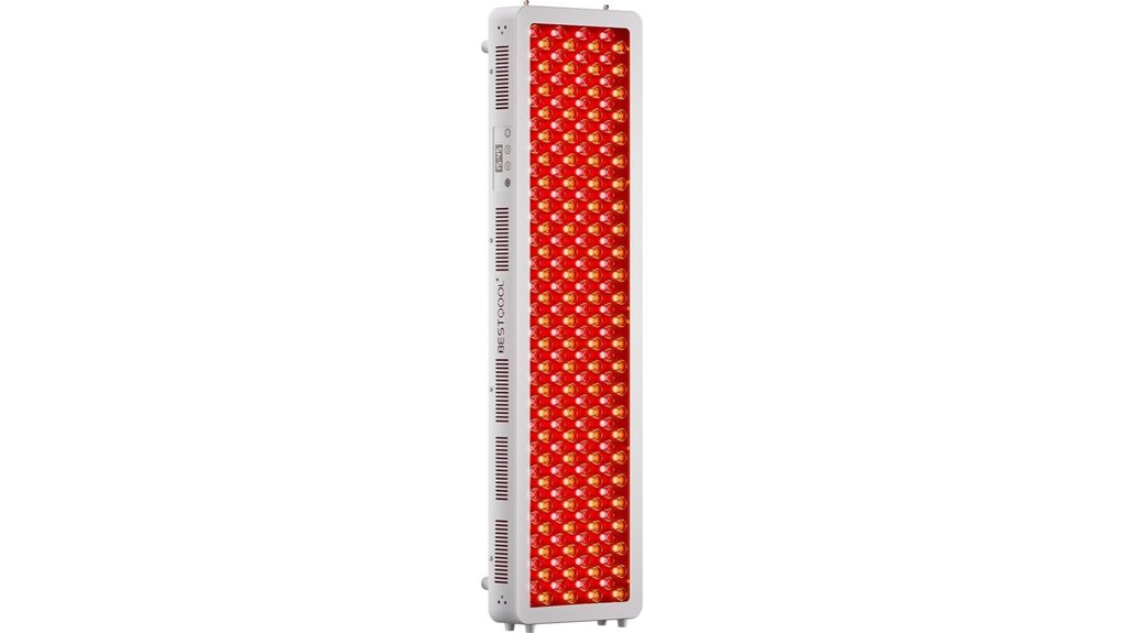 4 wavelength red therapy lamp
