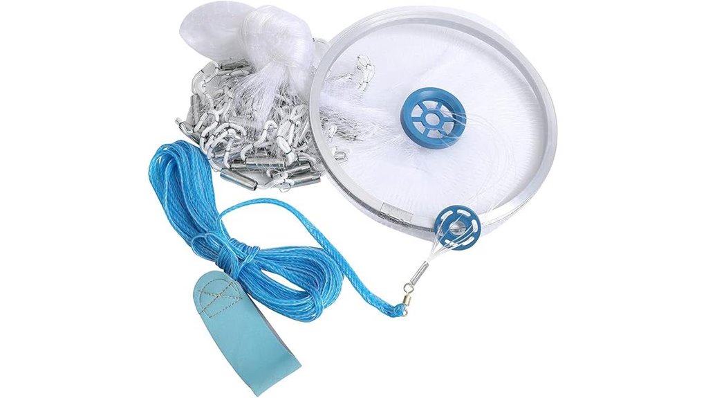 4ft aluminum ring cast net