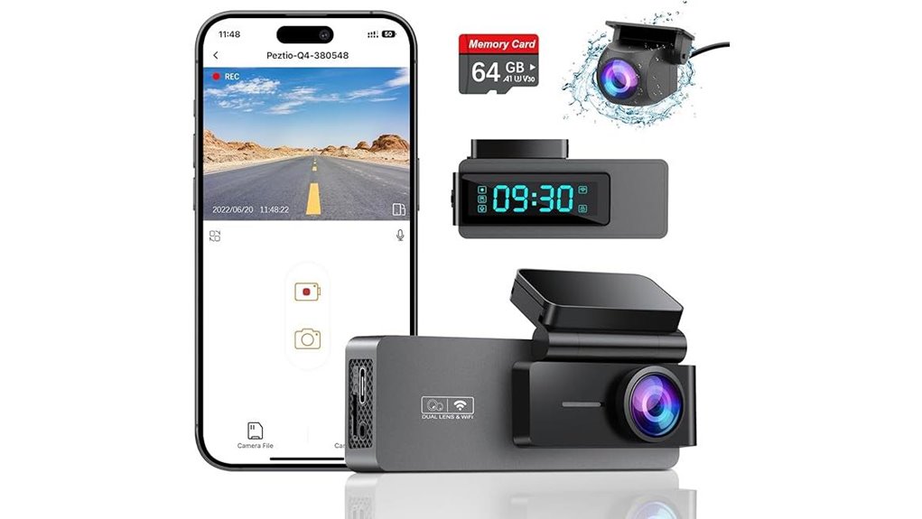 4k1240p dash camera details