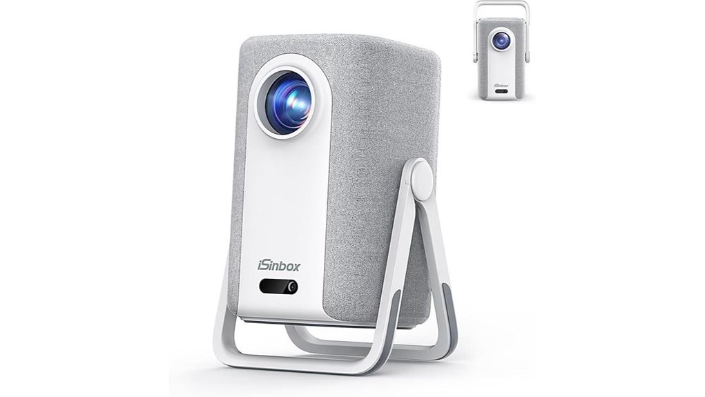 4k outdoor projector with netflix