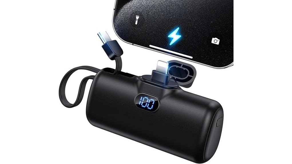 5000mah lightning usb c bank