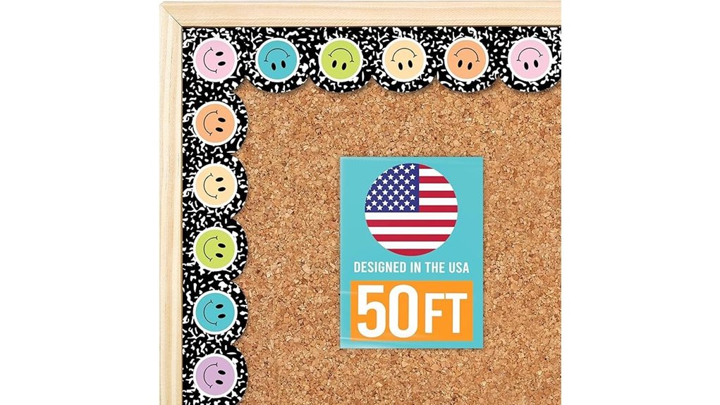 50 ft classroom bulletin trim