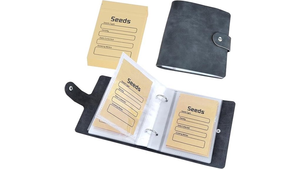50 resealable seed organizer