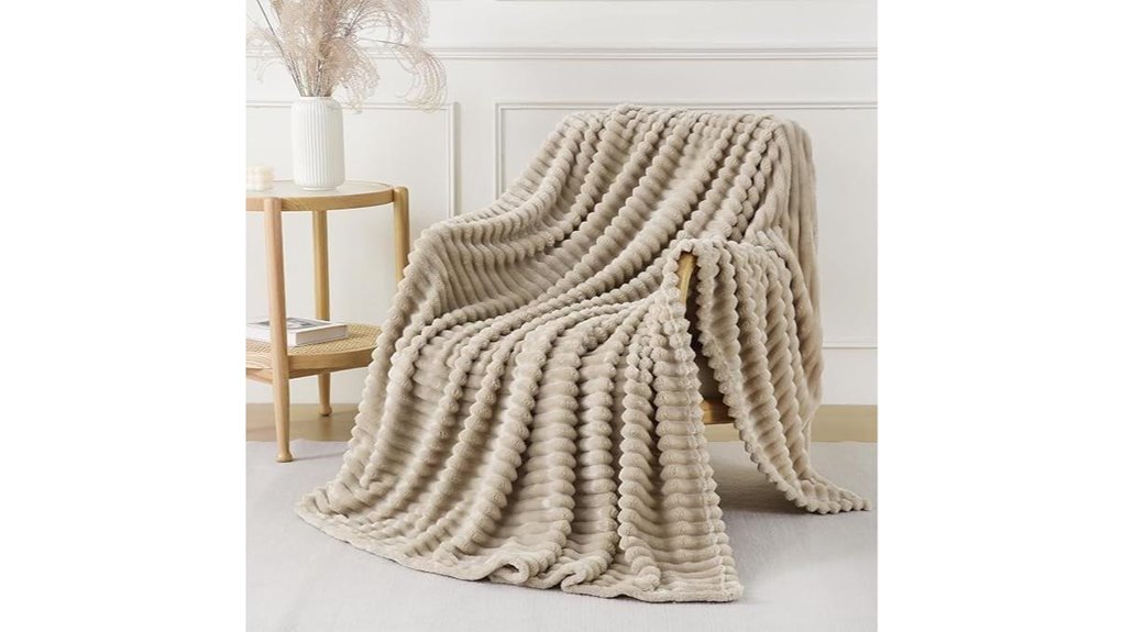 50x60 khaki fleece blanket