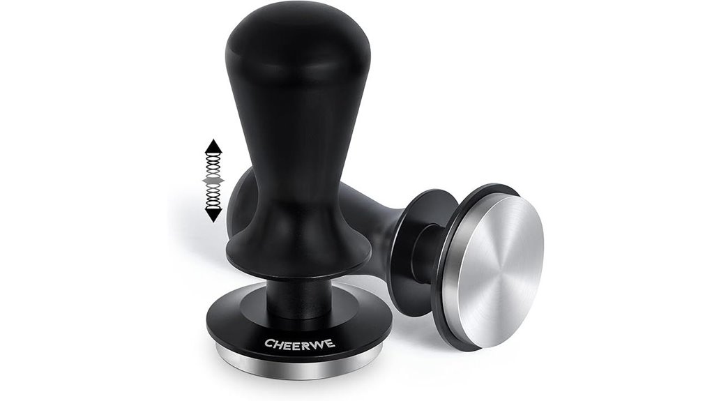 53mm espresso tamper dual spring