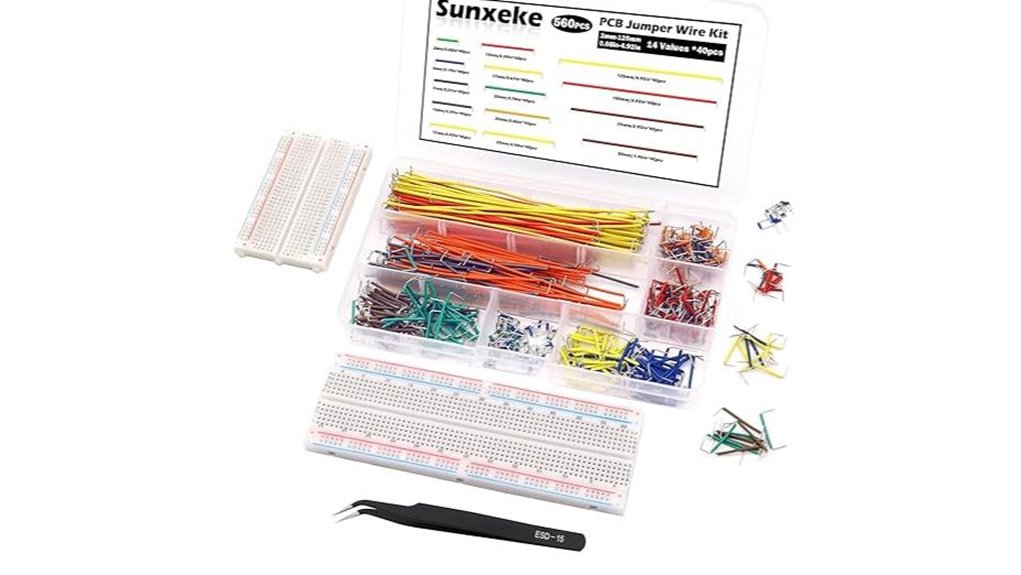 560 piece breadboard jumper kit