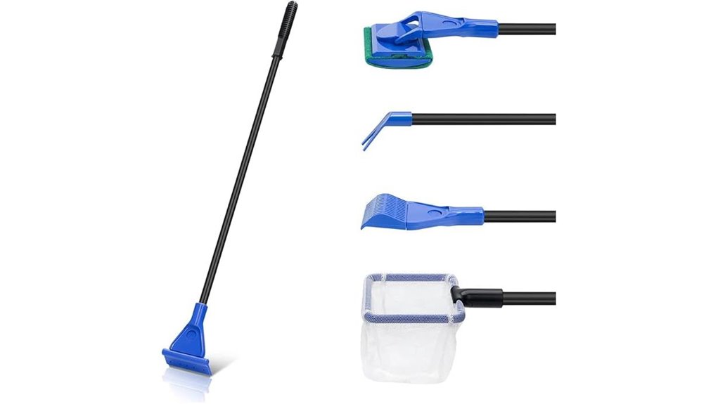 5 in 1 fish tank scraper