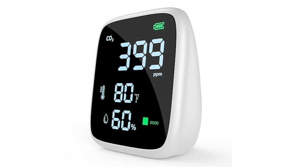 5 in 1 portable co detector