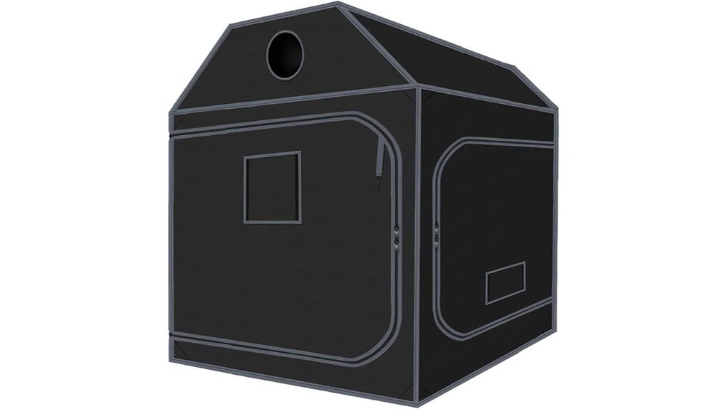 5x5 grow tent windows