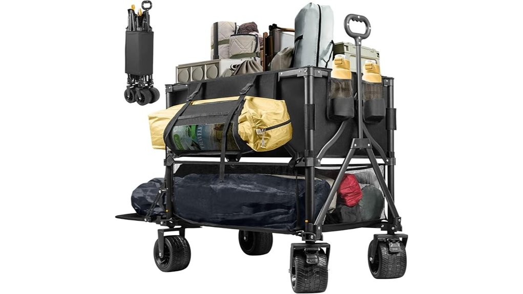 600lb 400l collapsible wagon