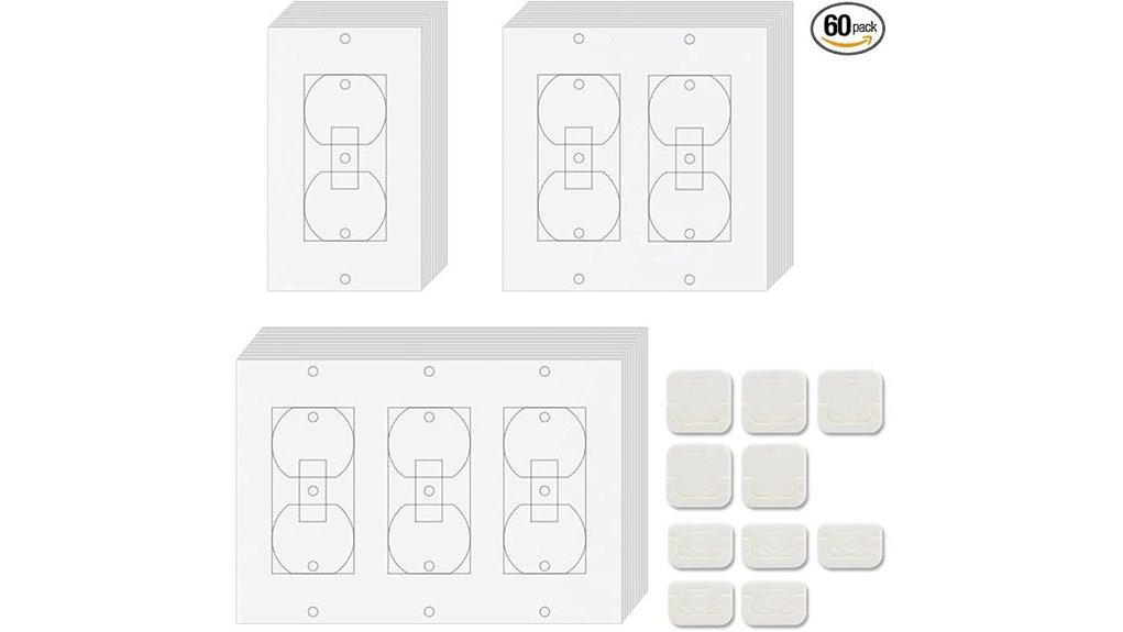 60 pack foam outlet gaskets
