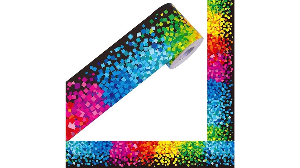 60ft confetti bulletin trim