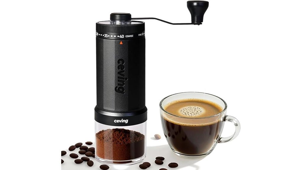 60g portable manual burrgrinder