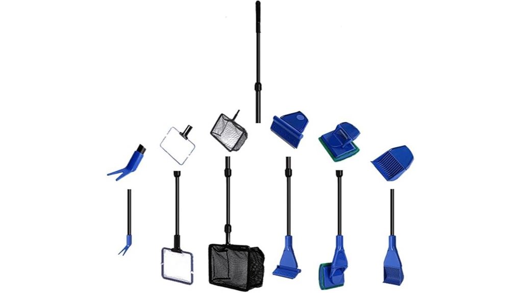 6 in 1 aquarium cleaning set
