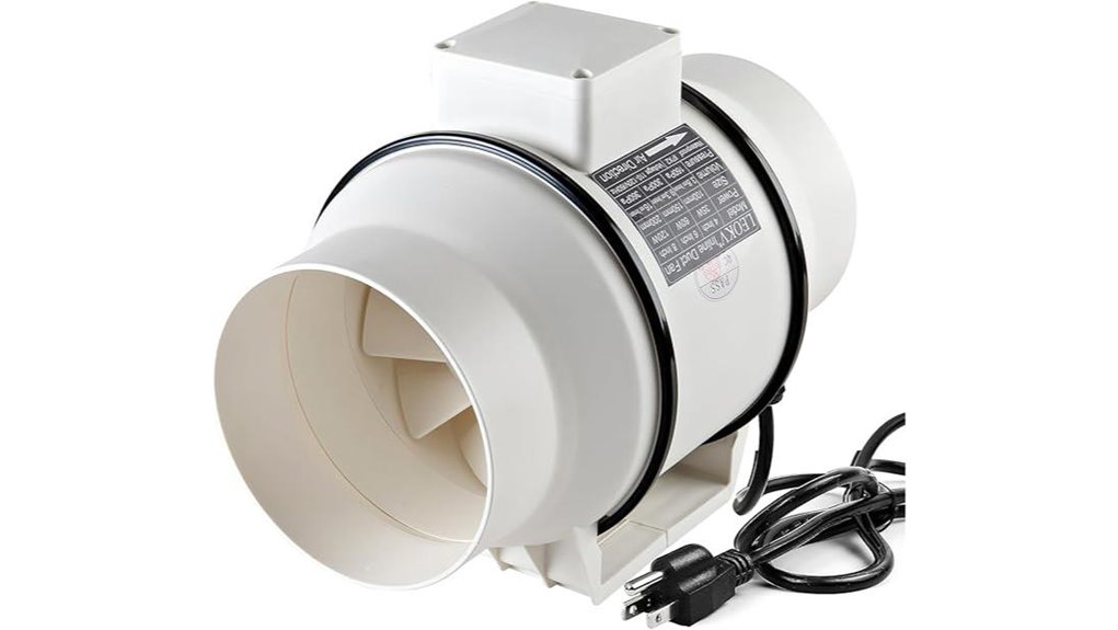6 inch 560 cfm exhaust booster