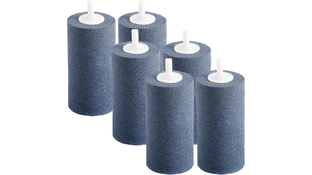 6 pack 4x2 silicon carbide aeration stones