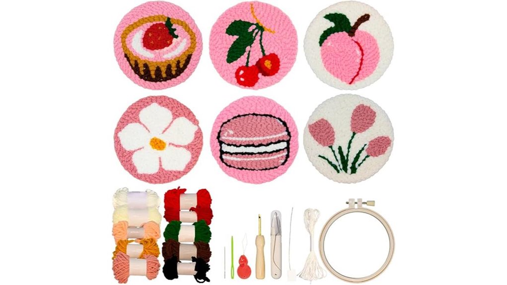 6 pattern beginner needle kit