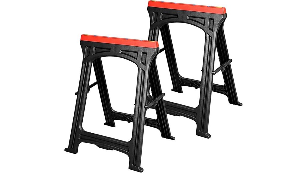 700lb folding saw horses