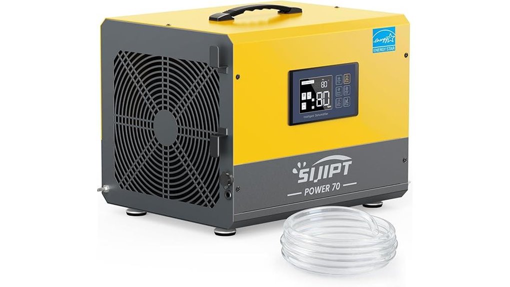70 pint crawl space dehumidifier