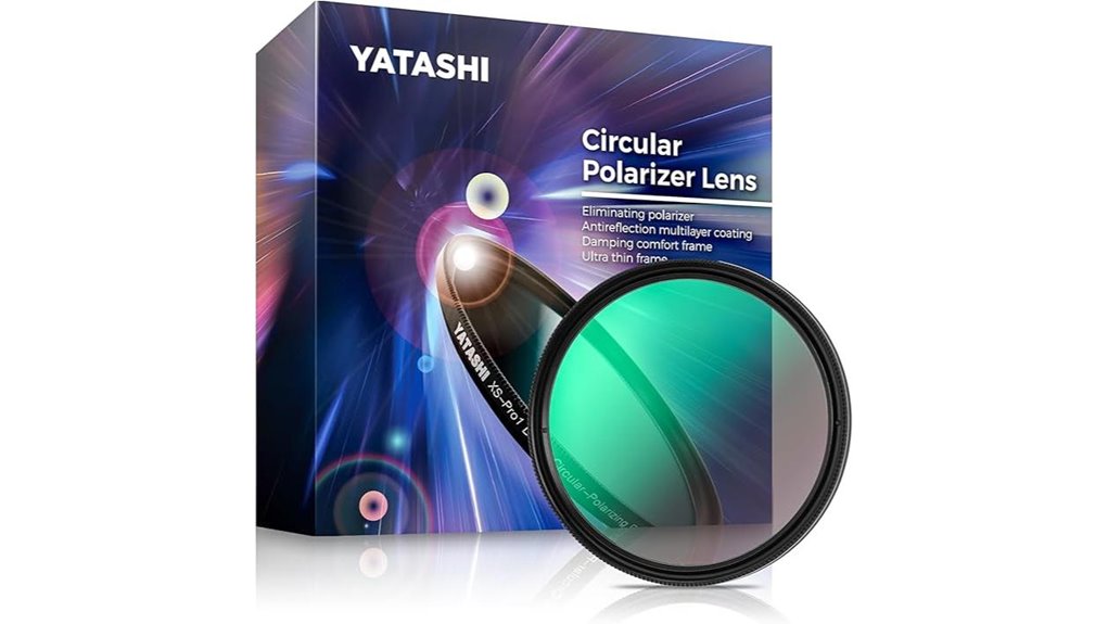 77mm circular polarizer with cloth