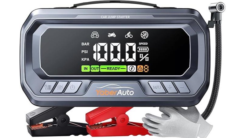 8000a 12 in 1 jump starter