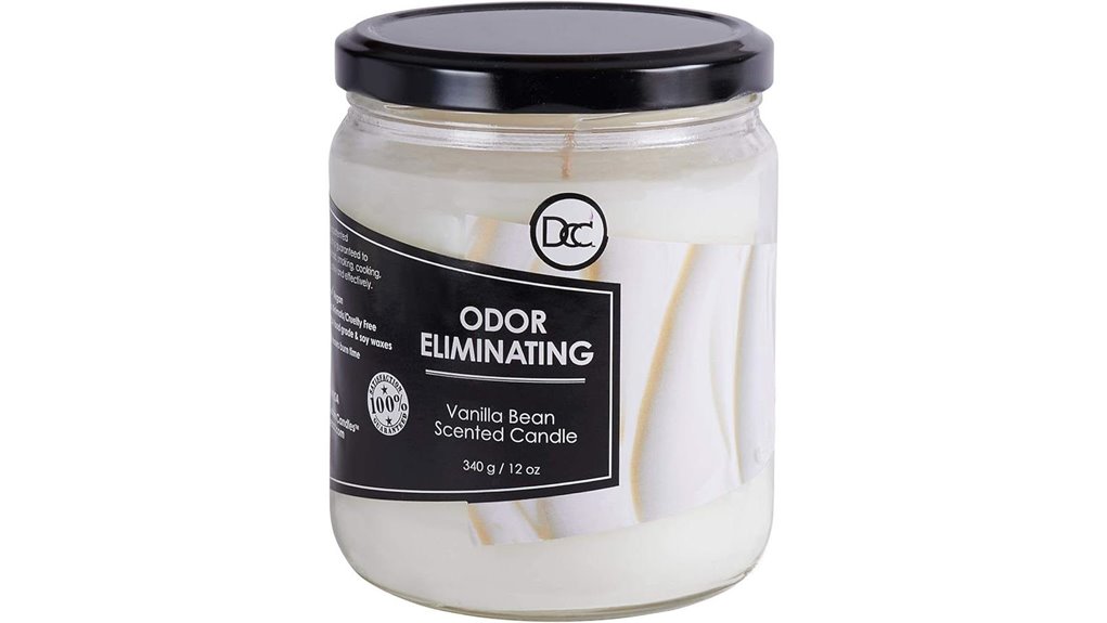 80 hour vanilla odor eliminating candle