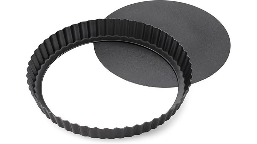 8 6 inch removable nonstick tartpan