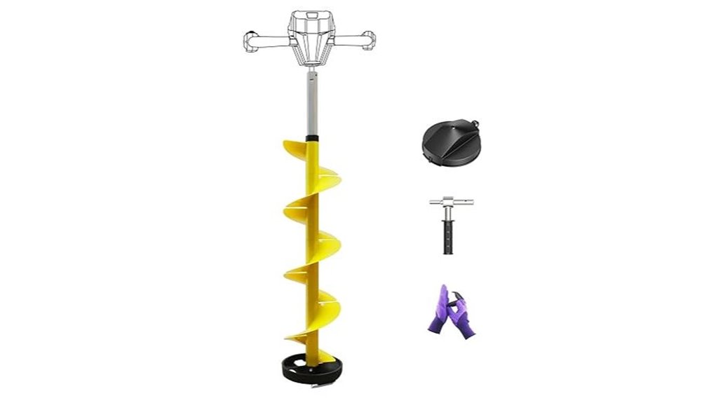 8 inch nylon ice auger