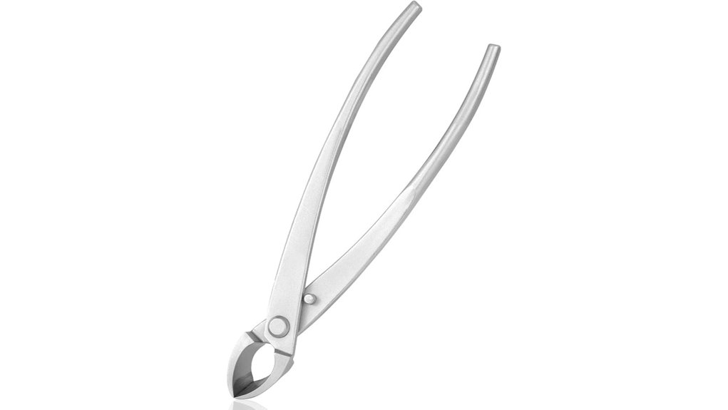 8 inch stainless concave bonsai cutter
