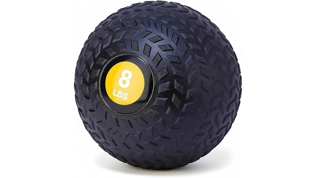 8 lb yellow medicine ball