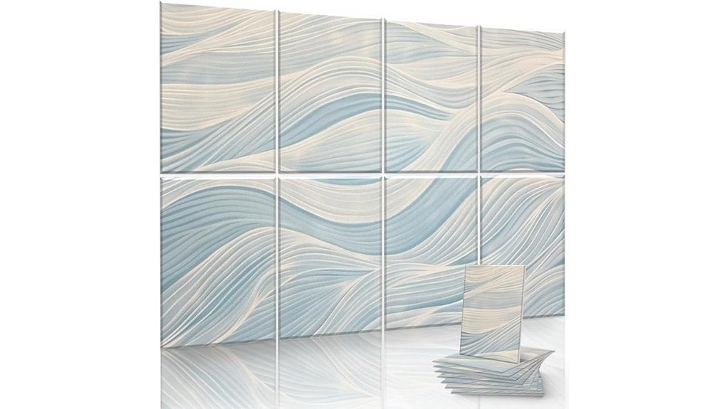 8 pack acoustic nanoglue panels
