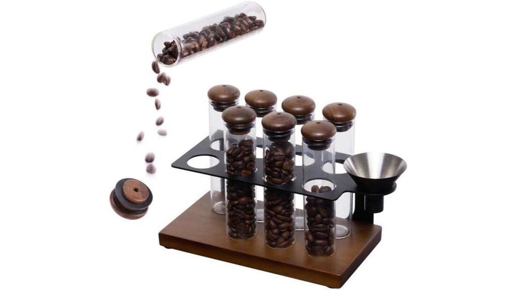 8 pack borosilicate espresso tubes