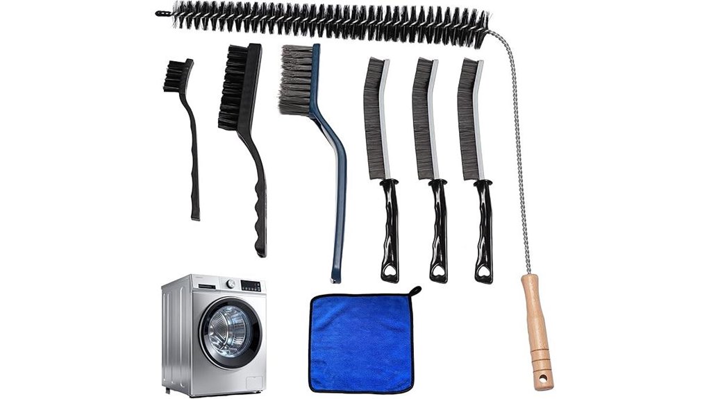 8 pack washing brush set