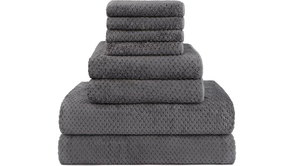 8 piece microfiber towel set