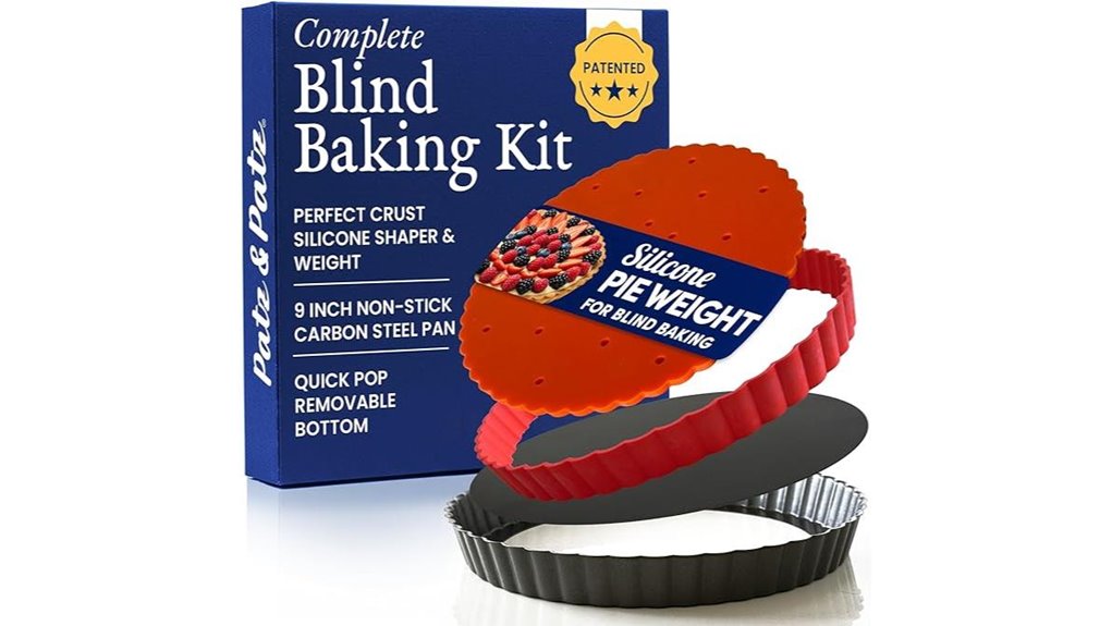9 inch removable bottom tart pan