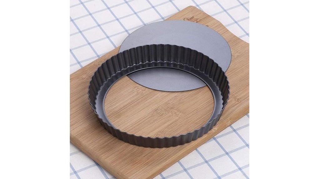 9 inch removable loose bottom tartpan