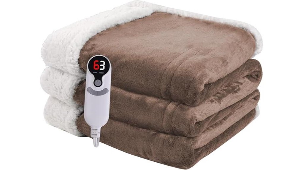 9 level heated 50x60 blanket