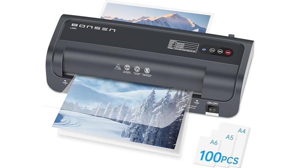 a4 laminator with tech