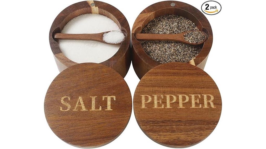 acacia salt pepper 2 pack