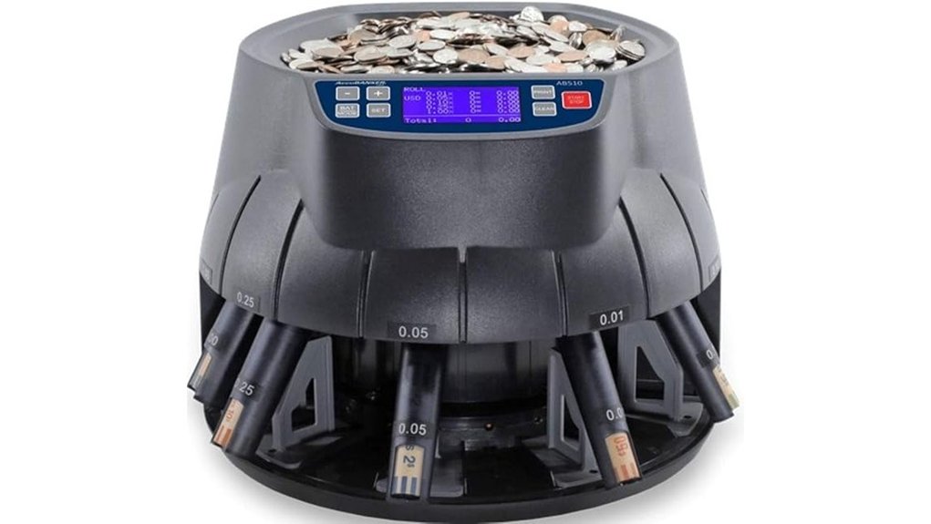 accubanker ab510 coin counter