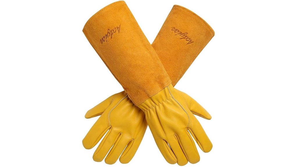 acdyion thorn proof cowhide gloves