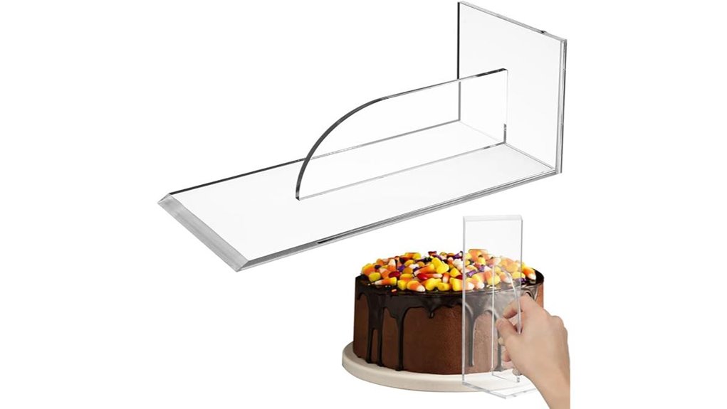 acrylic 8 6 inch cake smoother