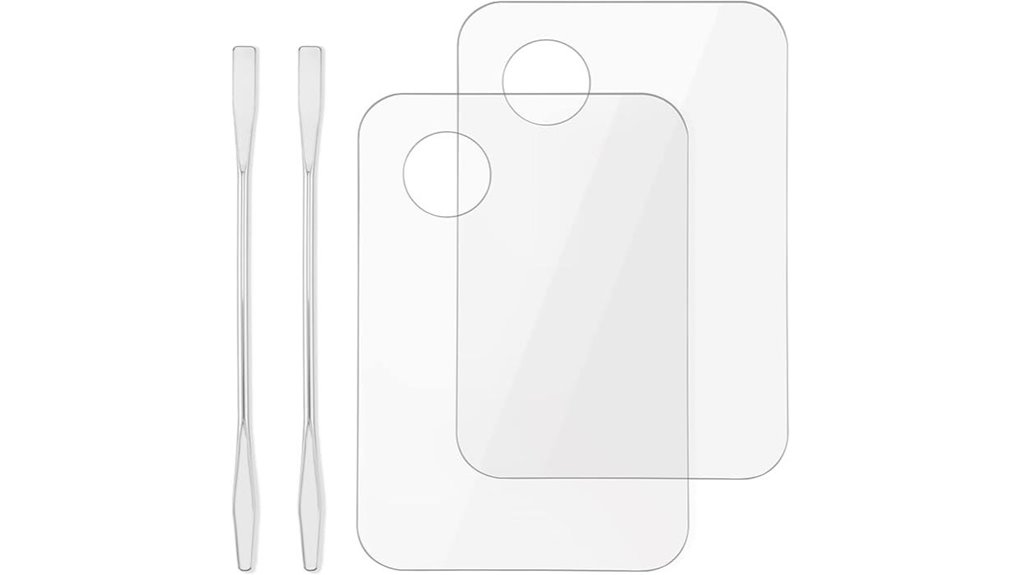 acrylic cosmetic palette 2 pack