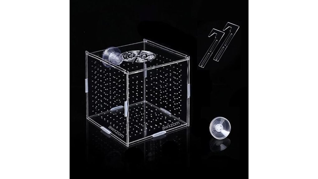 acrylic fish isolation suction cups