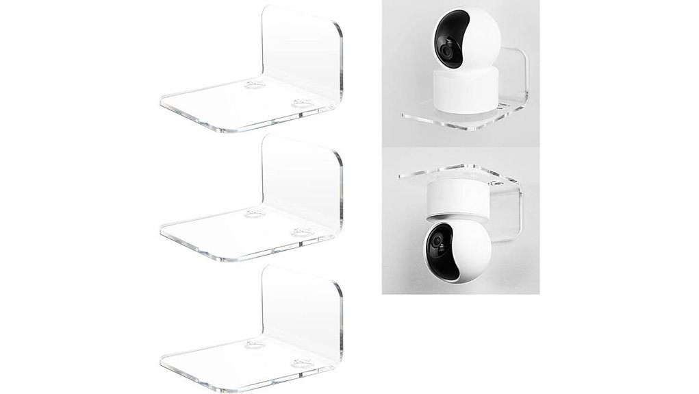 acrylic floating shelves set