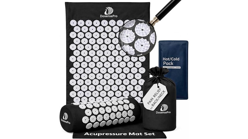 acupressure mat pillow set