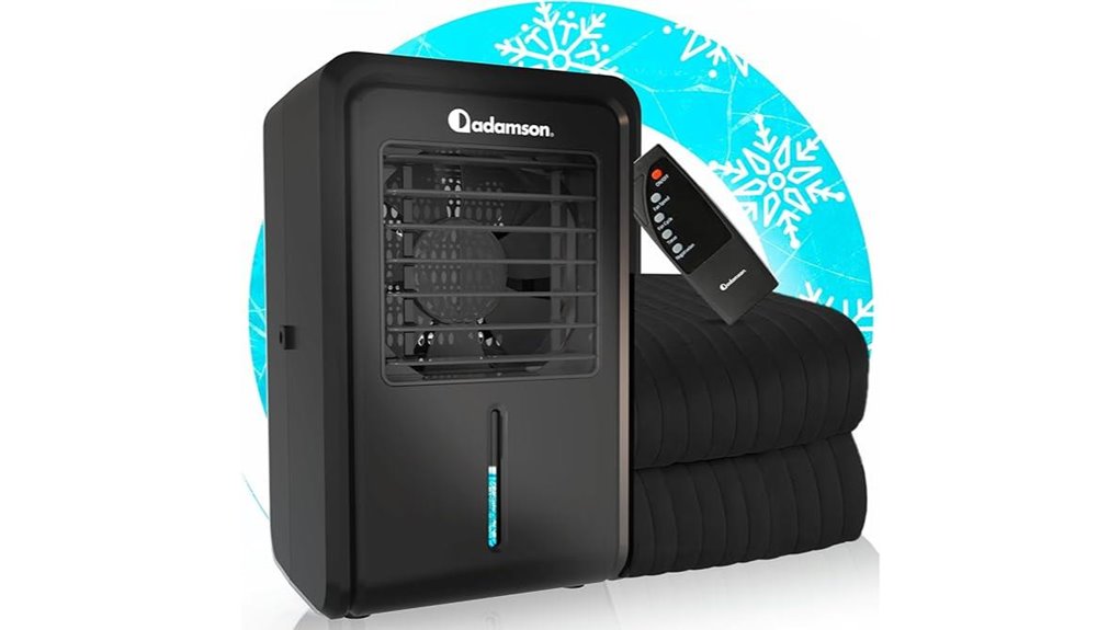 adamson b10 midnight bedcooling twin pad