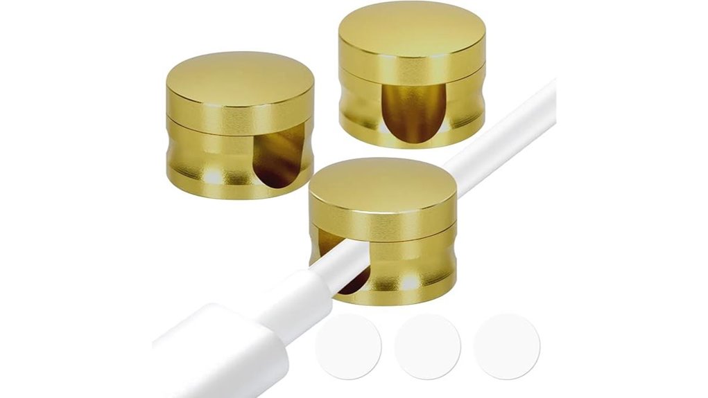 adhesive cord management clips