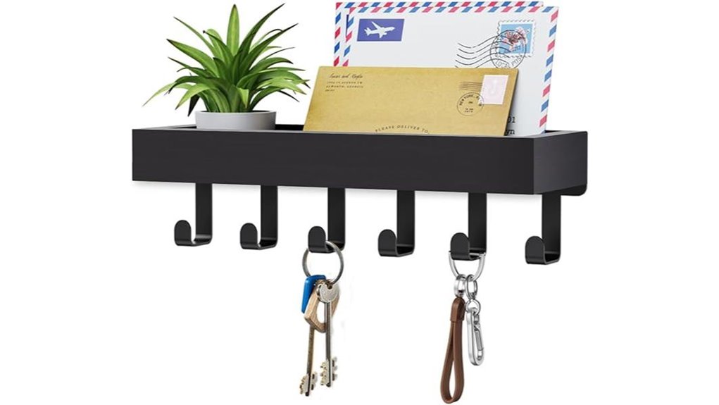 adhesive magnetic key holder